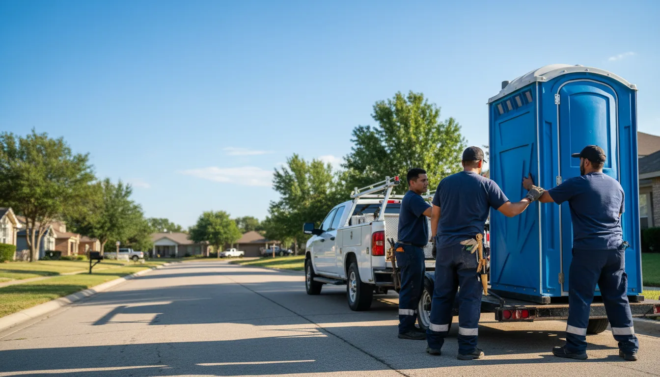Portable Toilet Rental in Pleasant Valley, IA near me